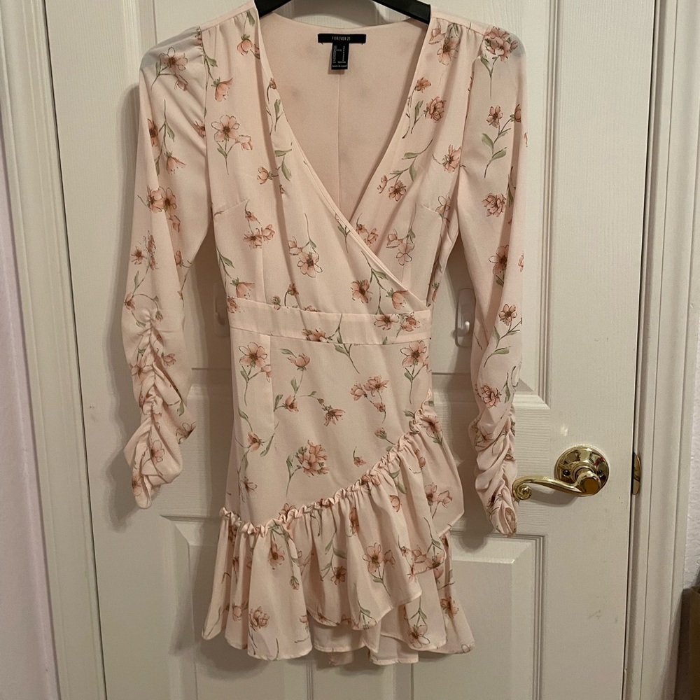 Pink Floral Dress
